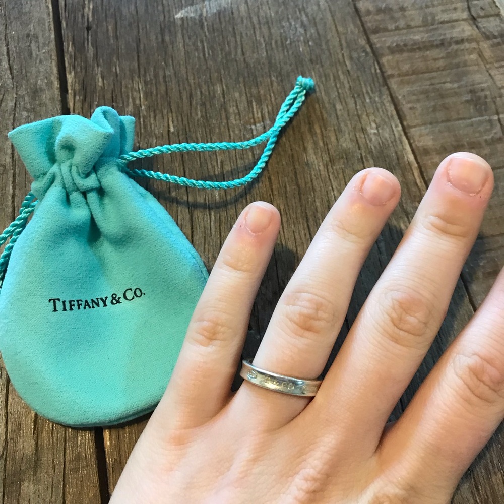 TIFFANY & CO 1837 Silver ring